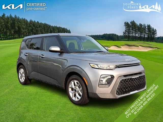 Used 2022 Gray Kia LX image 1