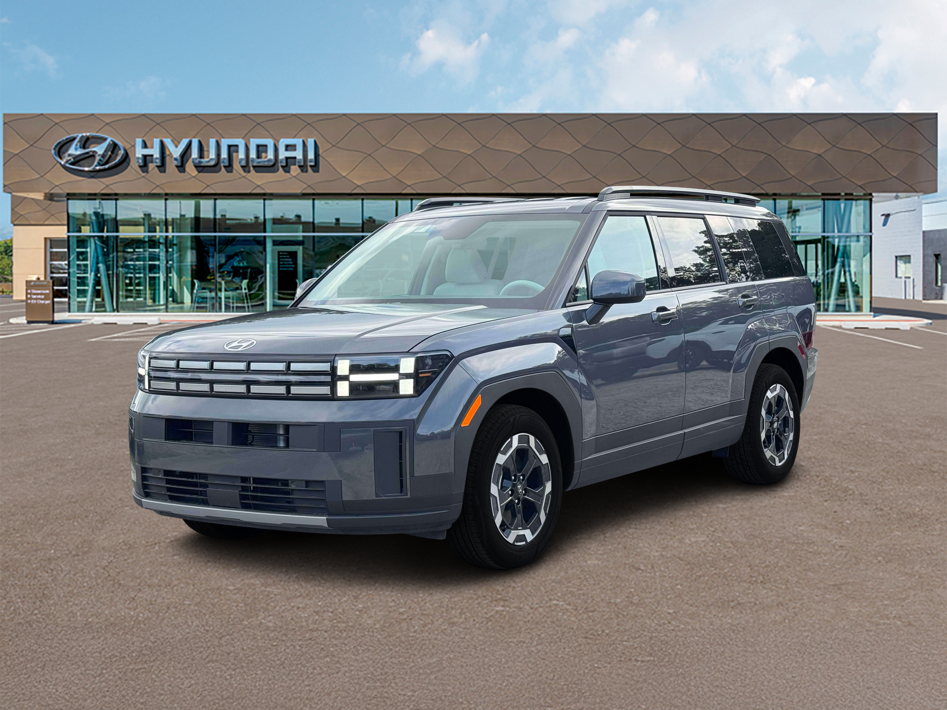New 2027 Gray Hyundai SEL AWD image 1