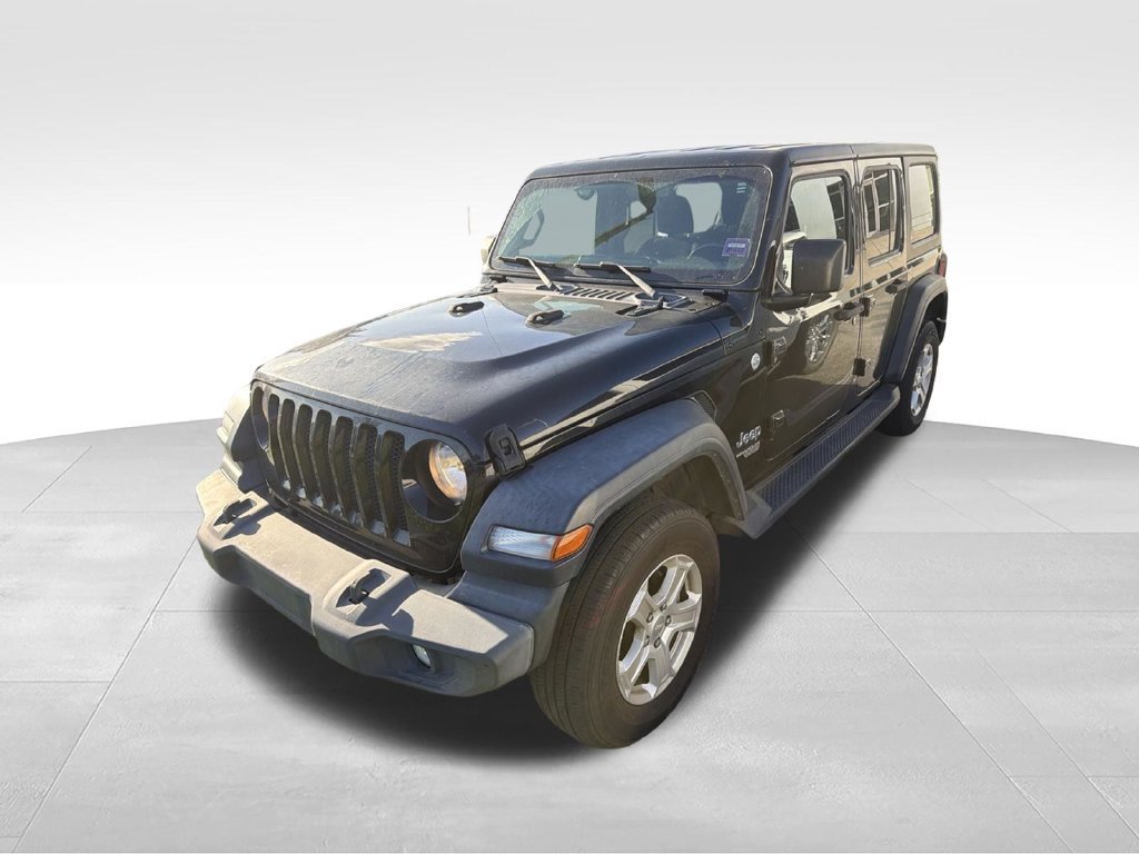 Used 2020 Black Jeep Unlimited Sport S image 1