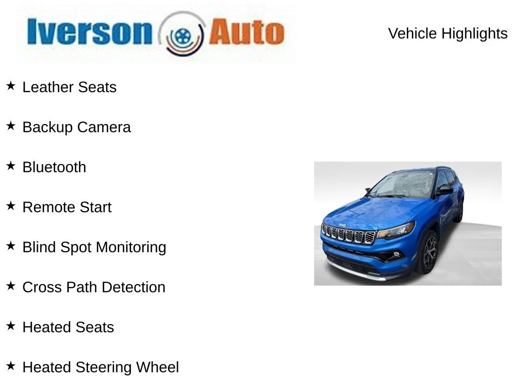 Used 2024 Hydro Blue Jeep Limited image 2