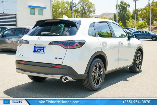 New 2027 Platinum White Pearl Honda Sport 2WD image 8
