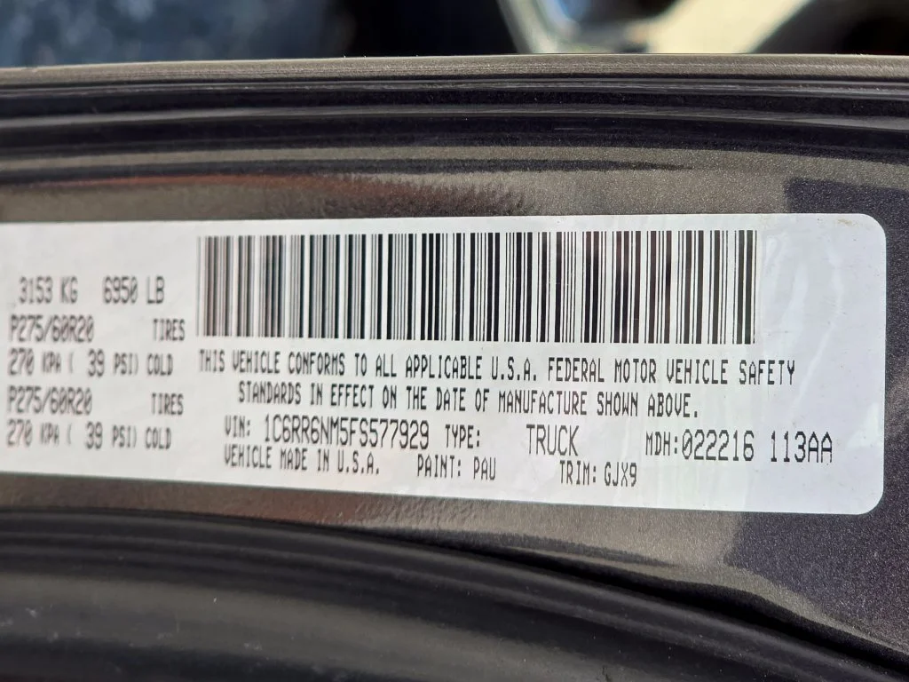 Used 2015 Gray Ram Laramie image 22