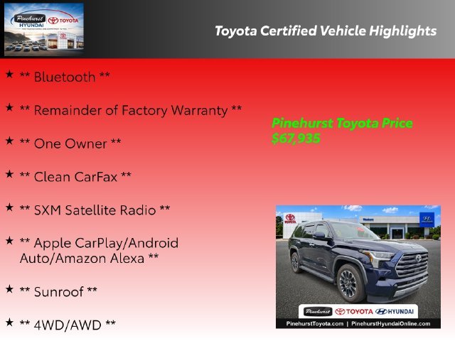 Used 2025 Blue Toyota Limited image 19