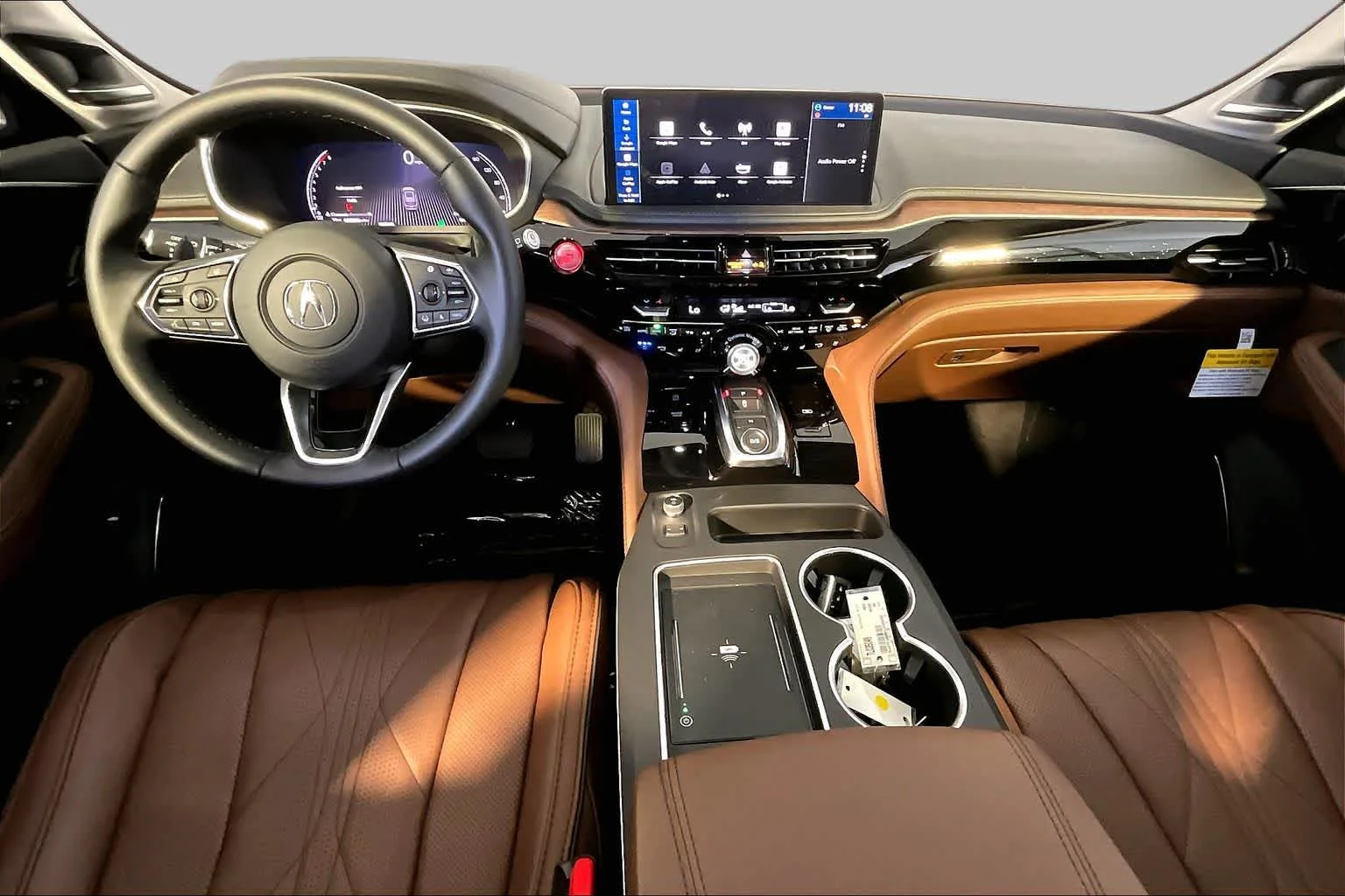 New 2026 Platinum White Pearl Acura With Advance Package image 8