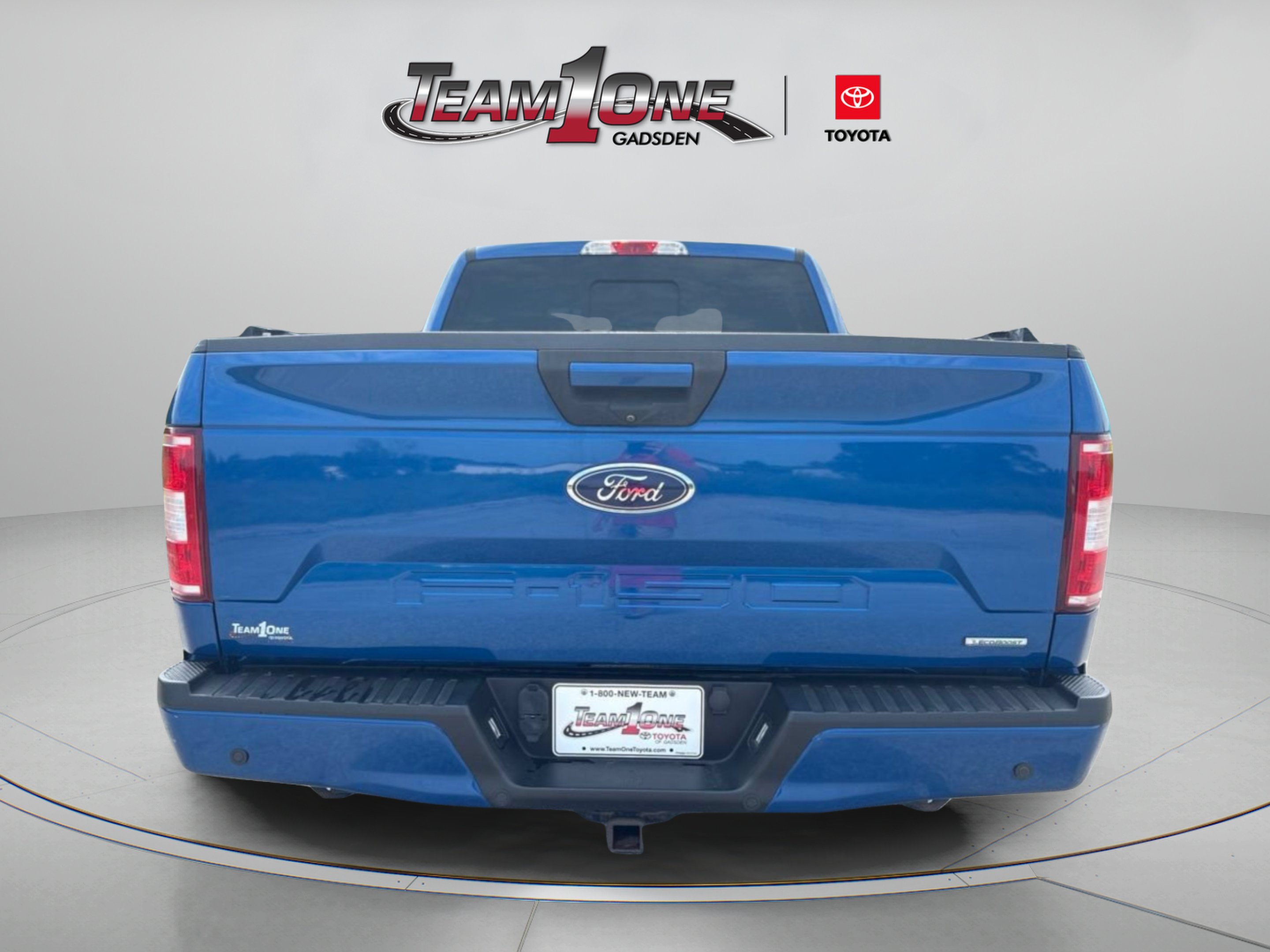 Used 2018 Lightning Blue Ford XLT image 8