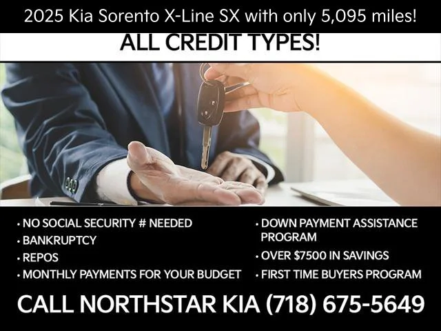 Used 2025 Black Kia X-Line SX image 3