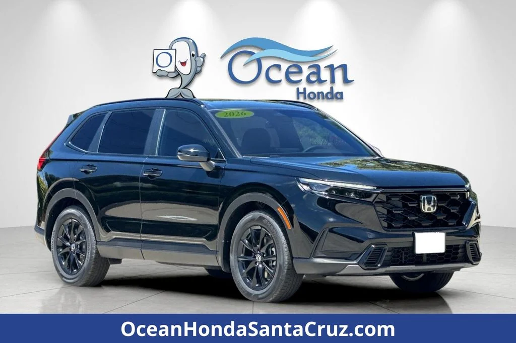 New 2026 Crystal Black Pearl Honda Sport image 1