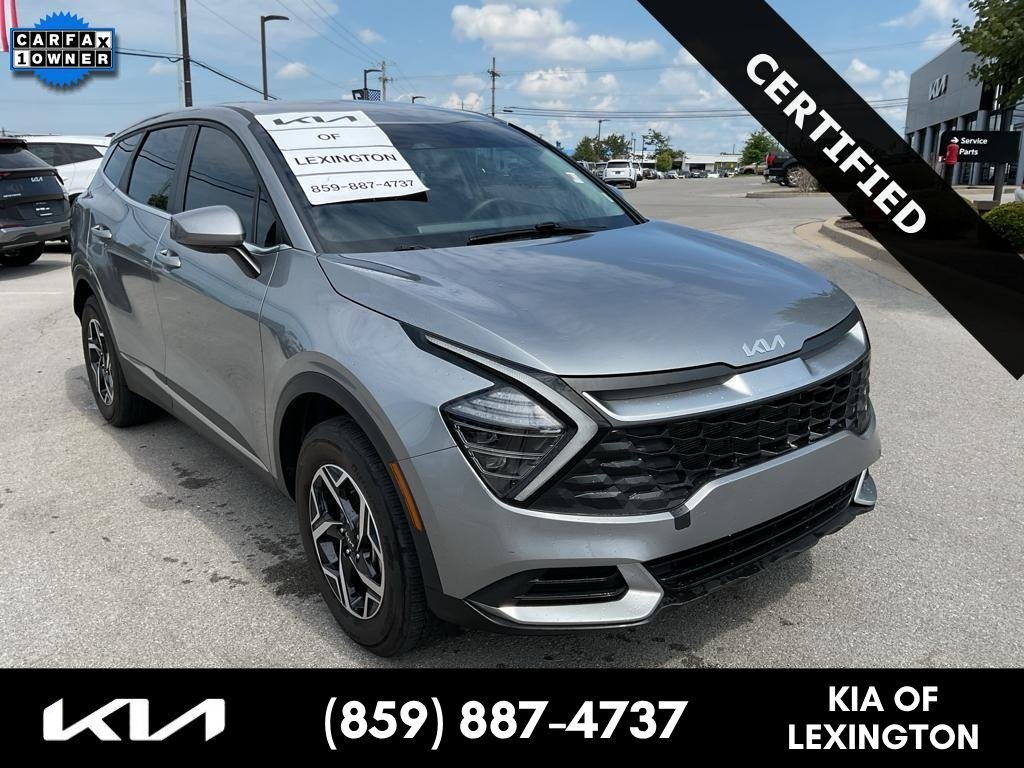 Certified Used 2025 Steel Gray Kia LX image 1