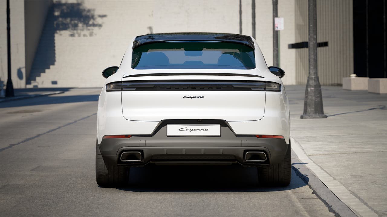 New 2027 Carrara White Metallic Porsche Coupe image 7