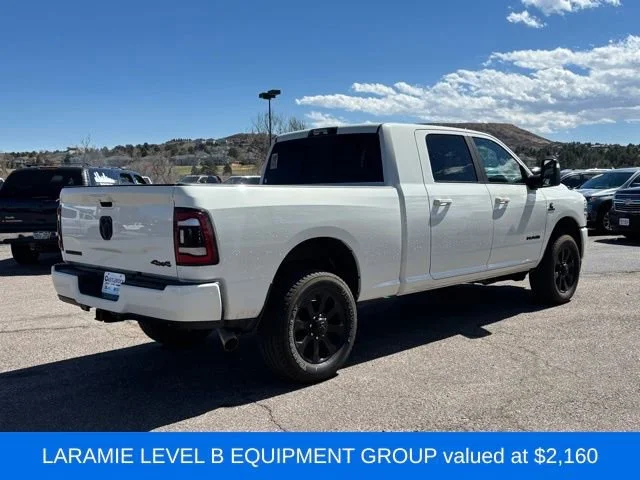 Used 2024 White Ram Laramie Mega Cab 4x4 6
