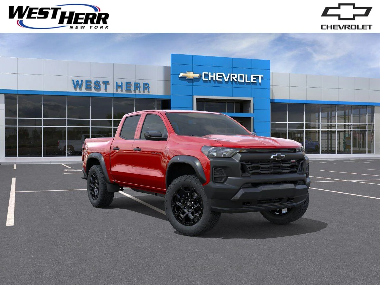 New 2026 Radiant Red Tintcoat Chevrolet Trail Boss image 1