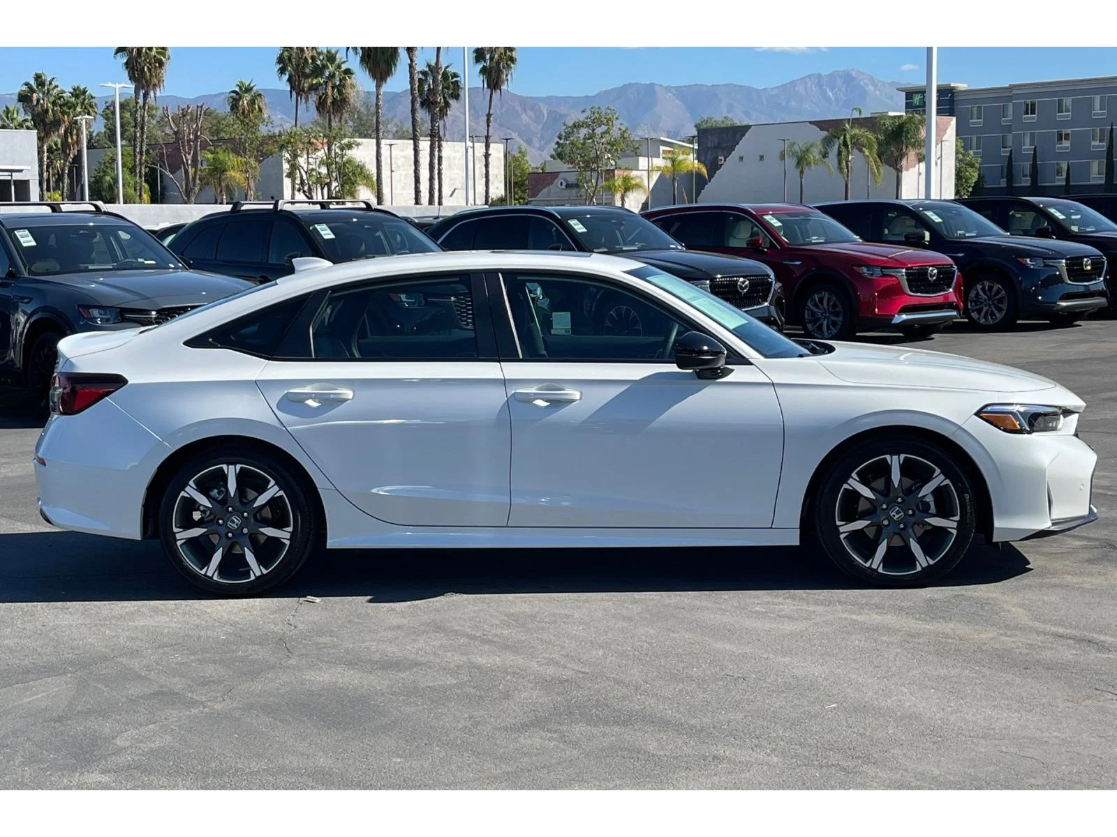 Certified Used 2026 Platinum White Pearl Honda 2WD Sport Touring Hybrid image 7