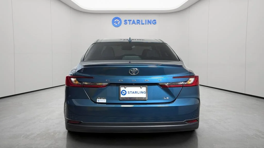 Used 2025 Blue Toyota LE image 7