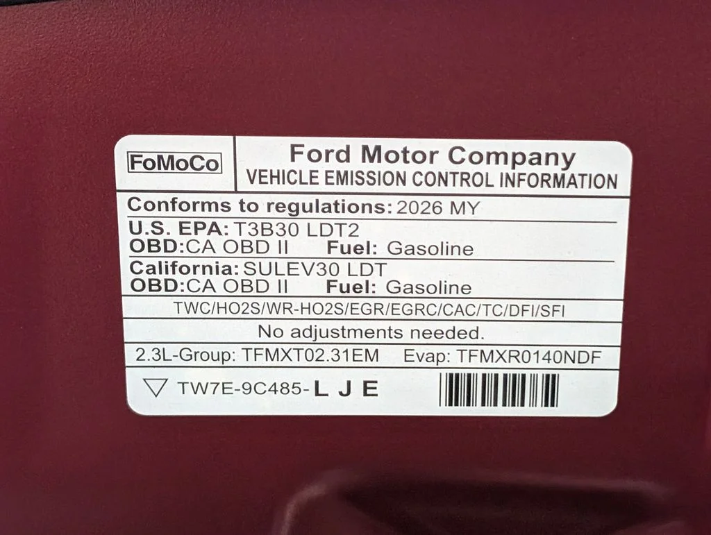 New 2026 Ruby Red Metallic Tinted Clearcoat Ford Badlands® image 23