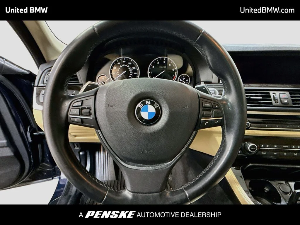 Used 2016 Imperial Blue Metallic BMW 535i image 13