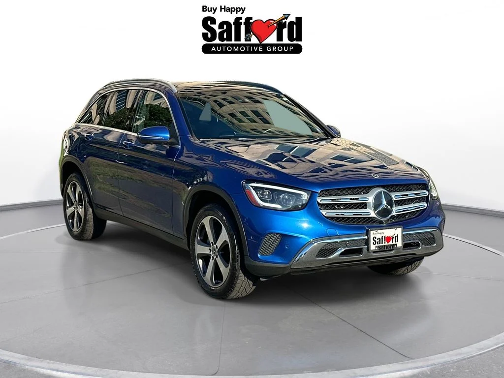 Used 2022 Blue Metallic Mercedes-Benz GLC 300 image 10