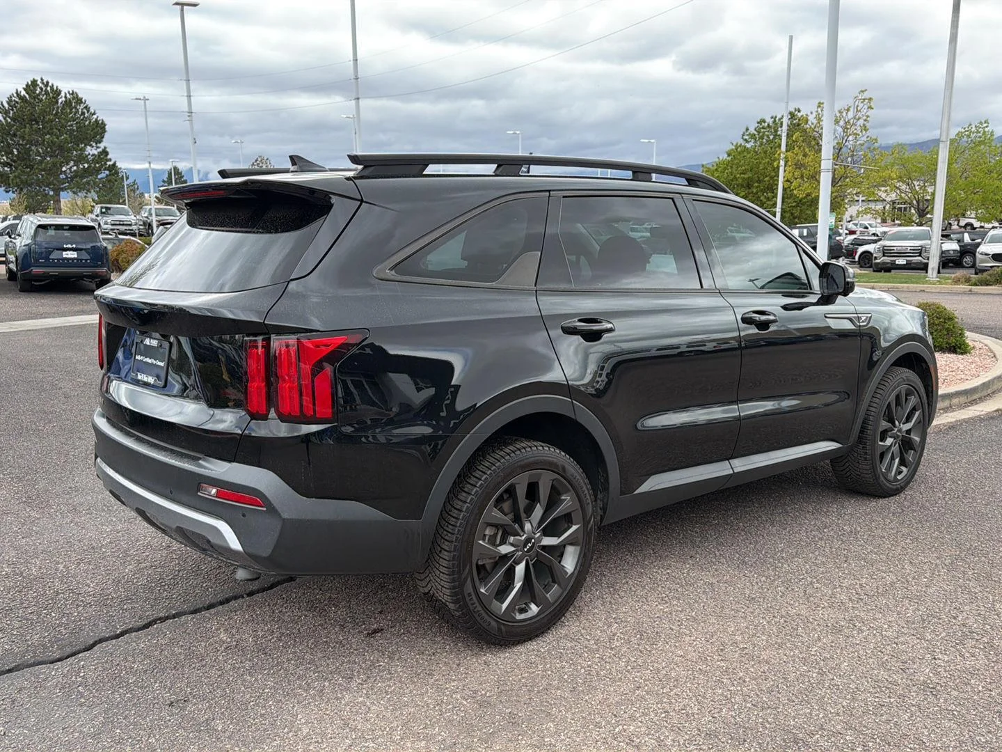 Used 2023 Ebony Black Kia X-Line SX Prestige image 4