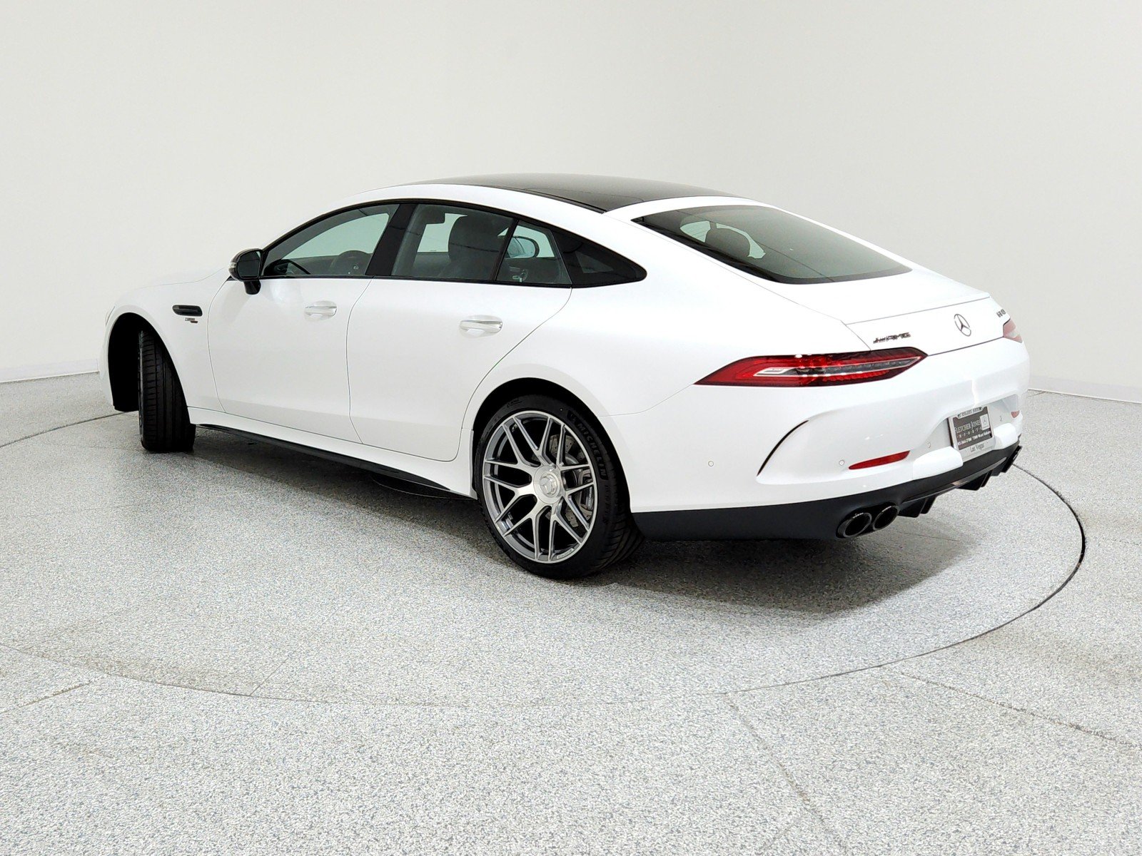 New 2026 MANUFAKTUR Moonlight White Metallic Mercedes-Benz AMG® GT 43 4-Door Coupe image 7