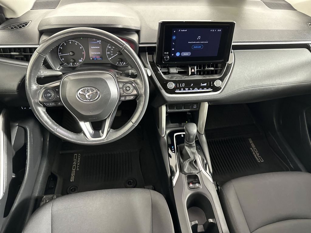 Used 2024 Barcelona Red Metallic Toyota LE image 12