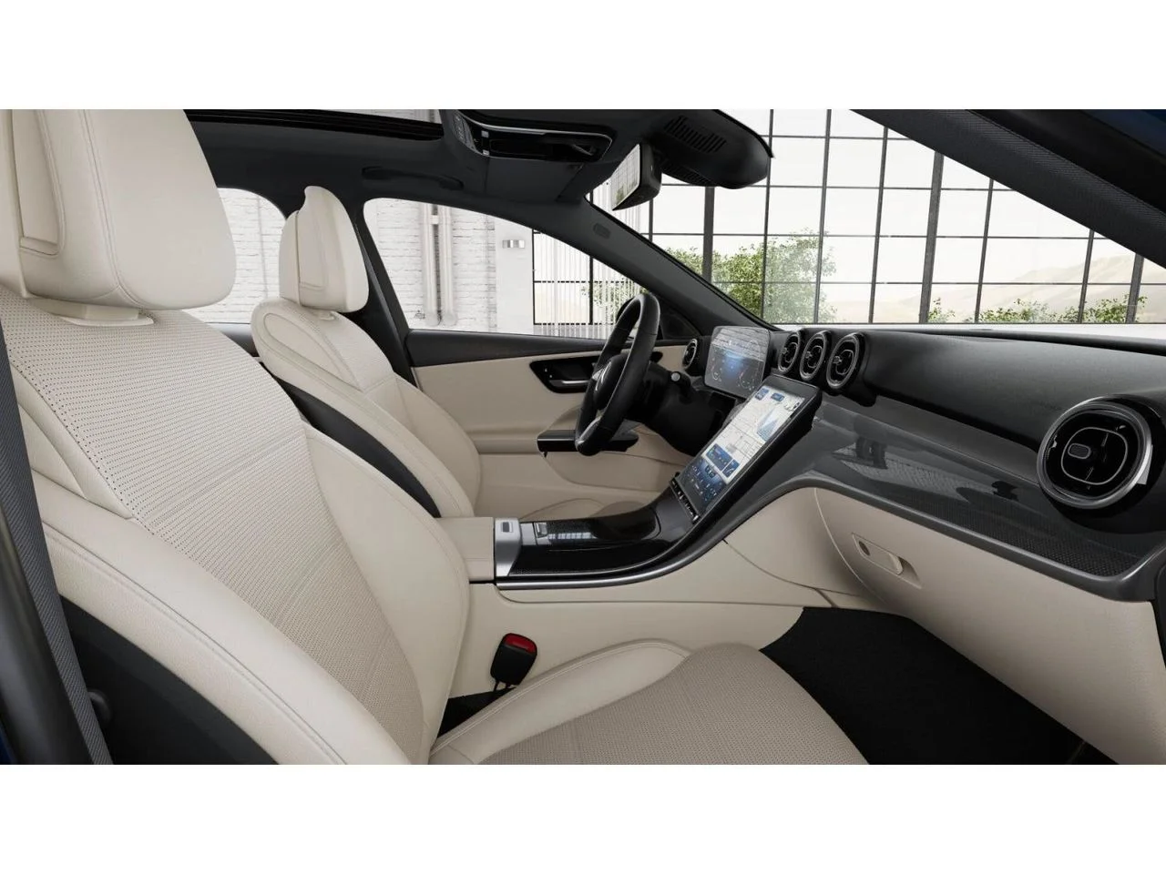 New 2026 Starling Blue Metallic Mercedes-Benz C 300 image 4