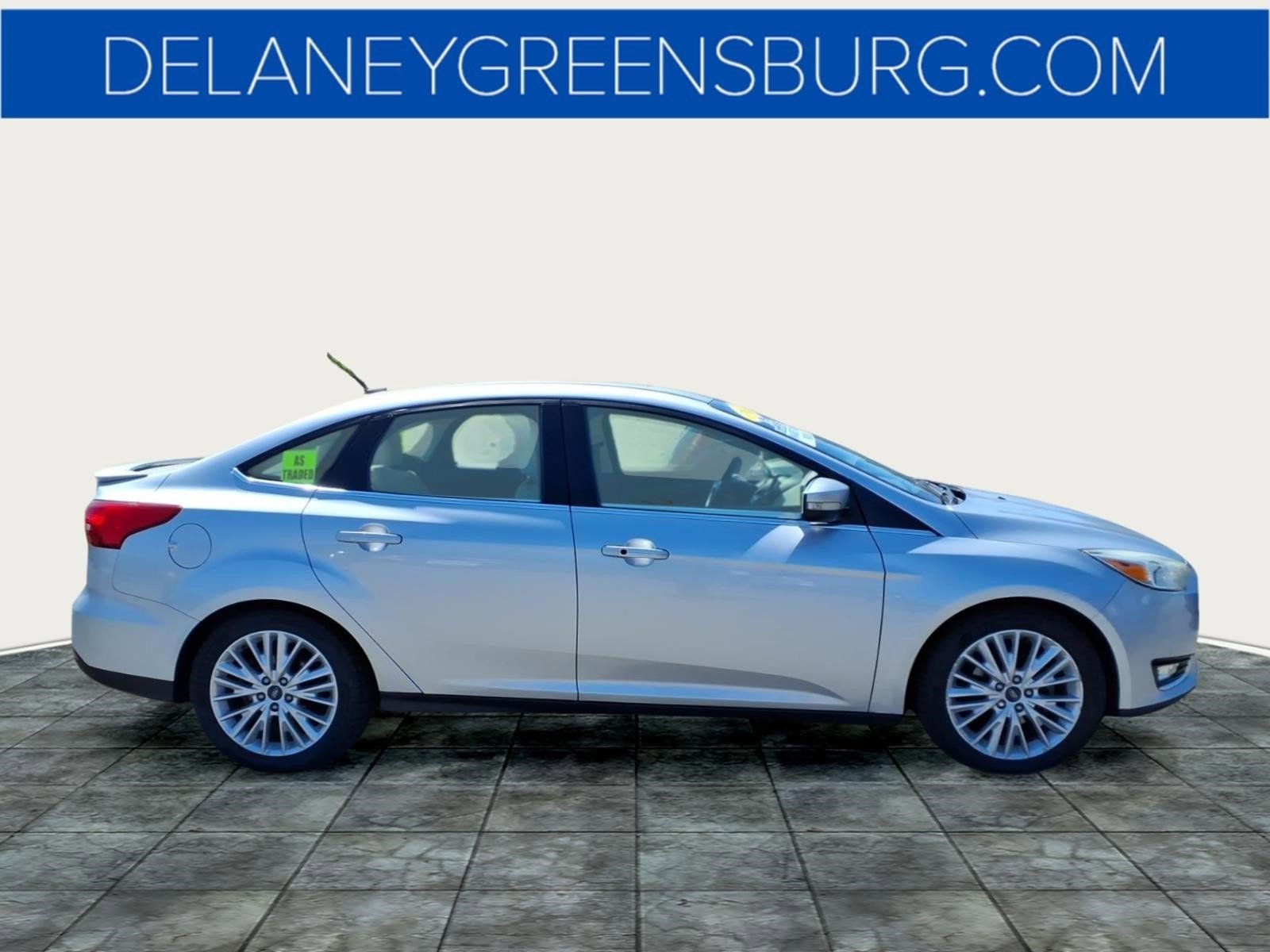 Used 2017 Ford Focus Titanium with VIN 1FADP3J28HL264727 for sale in Greensburg, PA