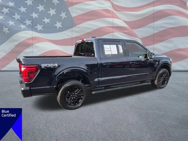 Used 2025 Blue Ford Lariat image 3