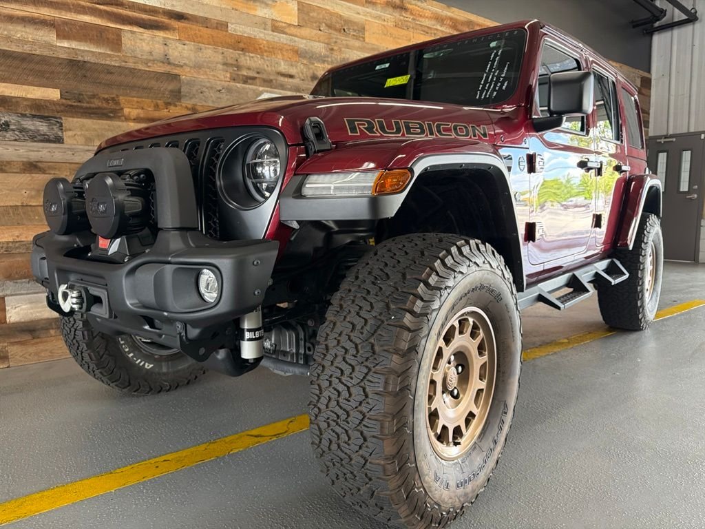 Used 2021 Snazzberry Pearlcoat Jeep Unlimited Rubicon 392 image 6