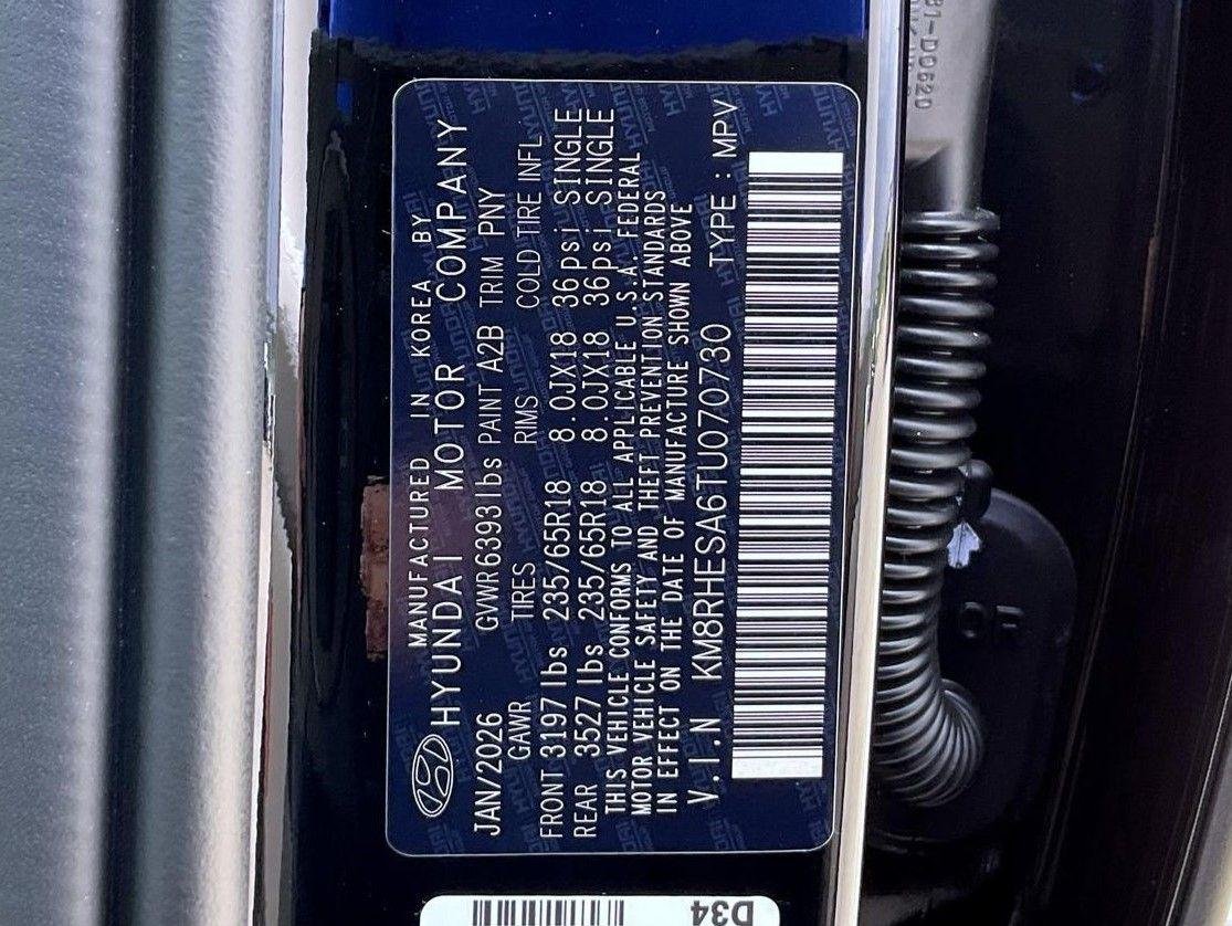 New 2026 Black Hyundai SEL Premium image 28
