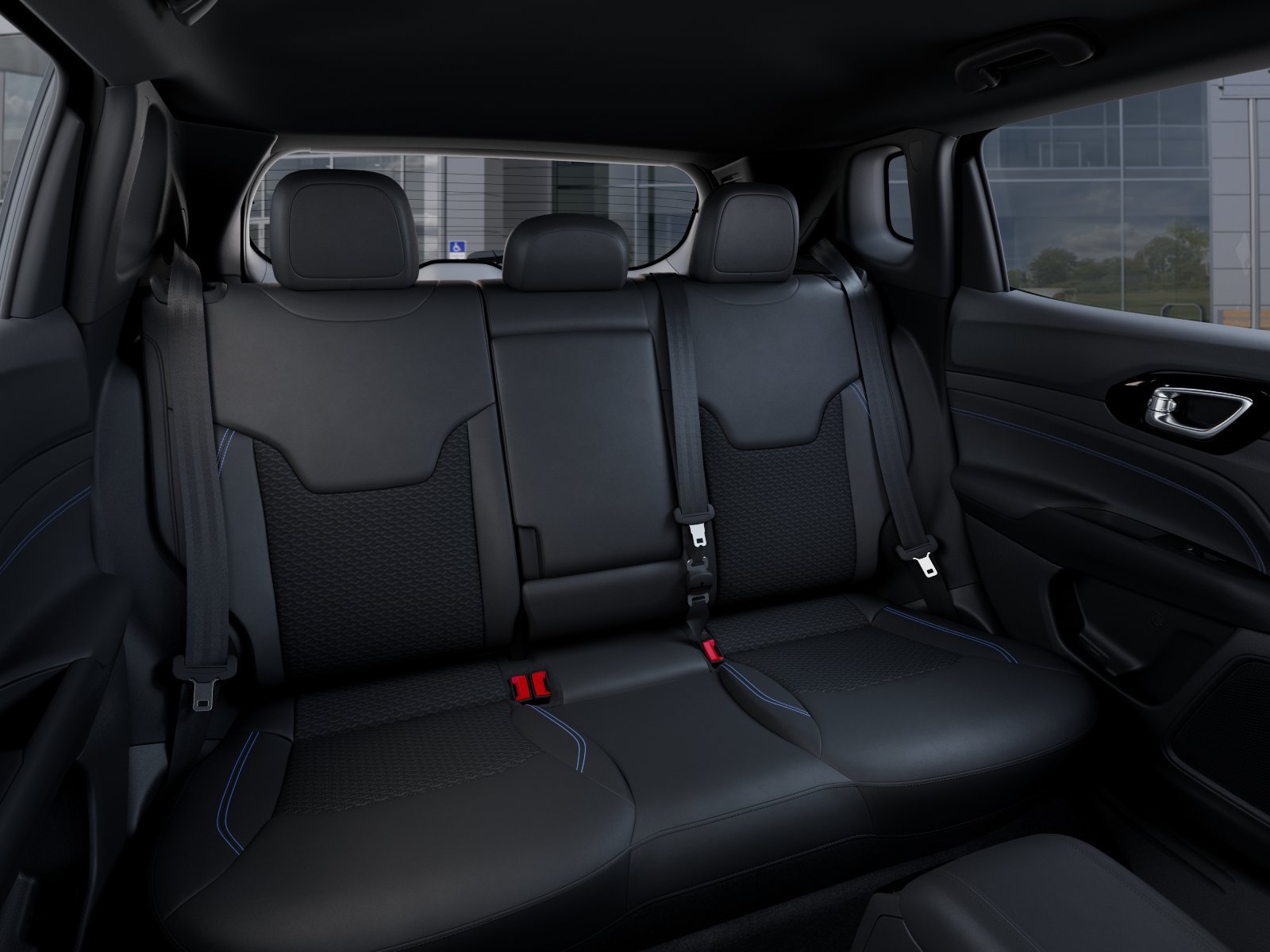 New 2026 Fathom Blue Pearl-Coat Exterior Paint Jeep Latitude Altitude image 41