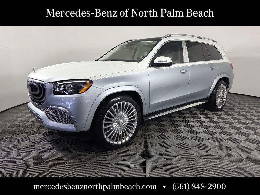 Used 2022 White Mercedes-Benz Maybach GLS 600 image 1