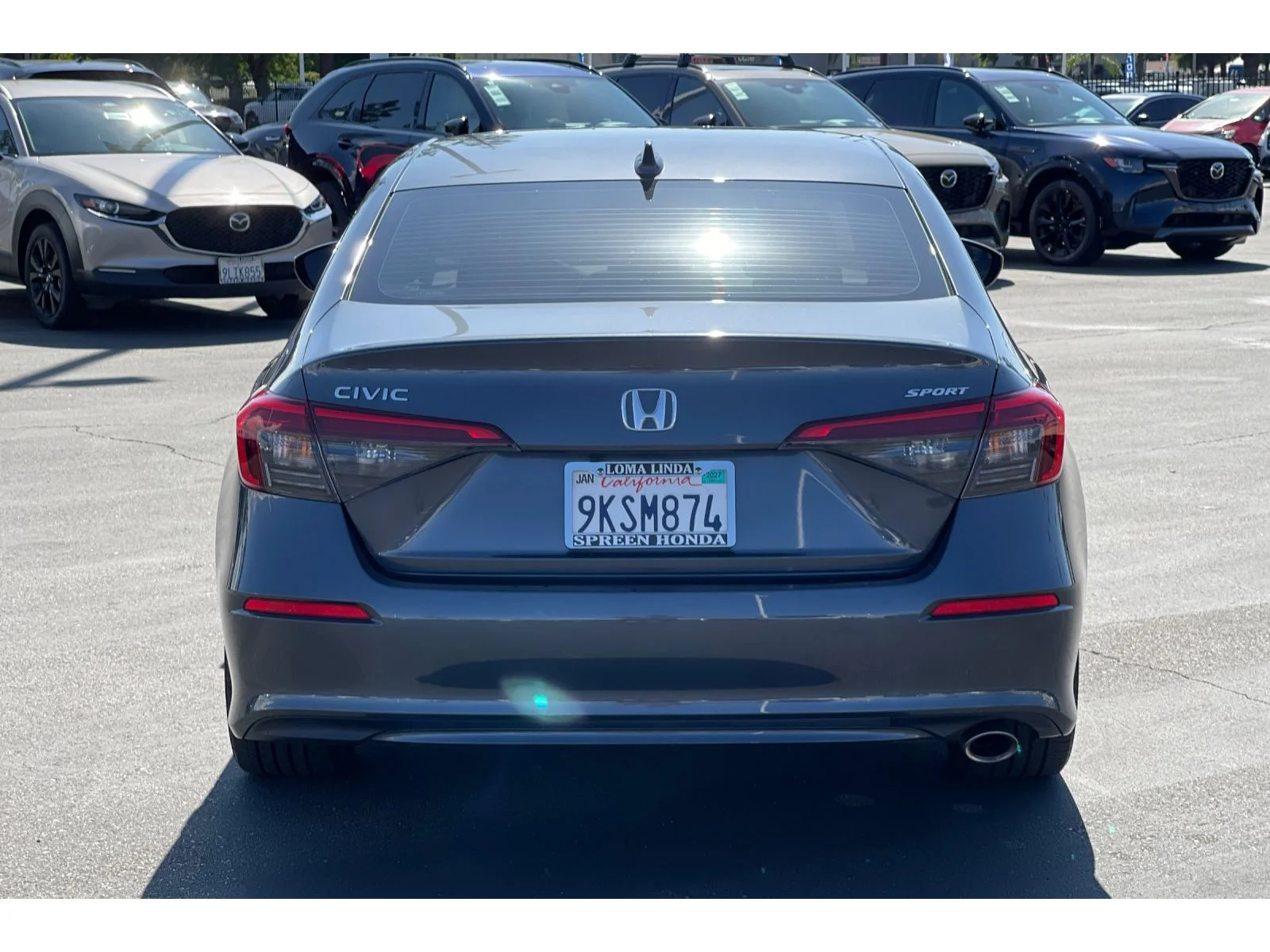 Certified Used 2024 Meteorite Gray Metallic Honda 2.0L 4D SPORT image 4
