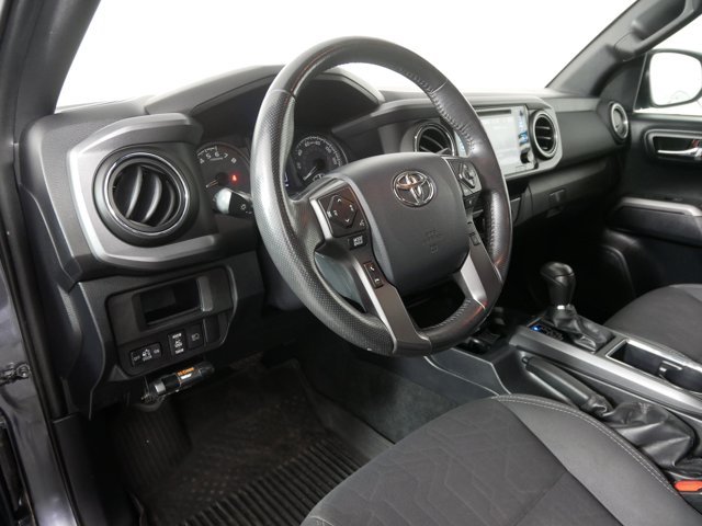Used 2018 Magnetic Gray Metallic Toyota Double Cab TRD Off-Road w/ Technology Pkg image 10
