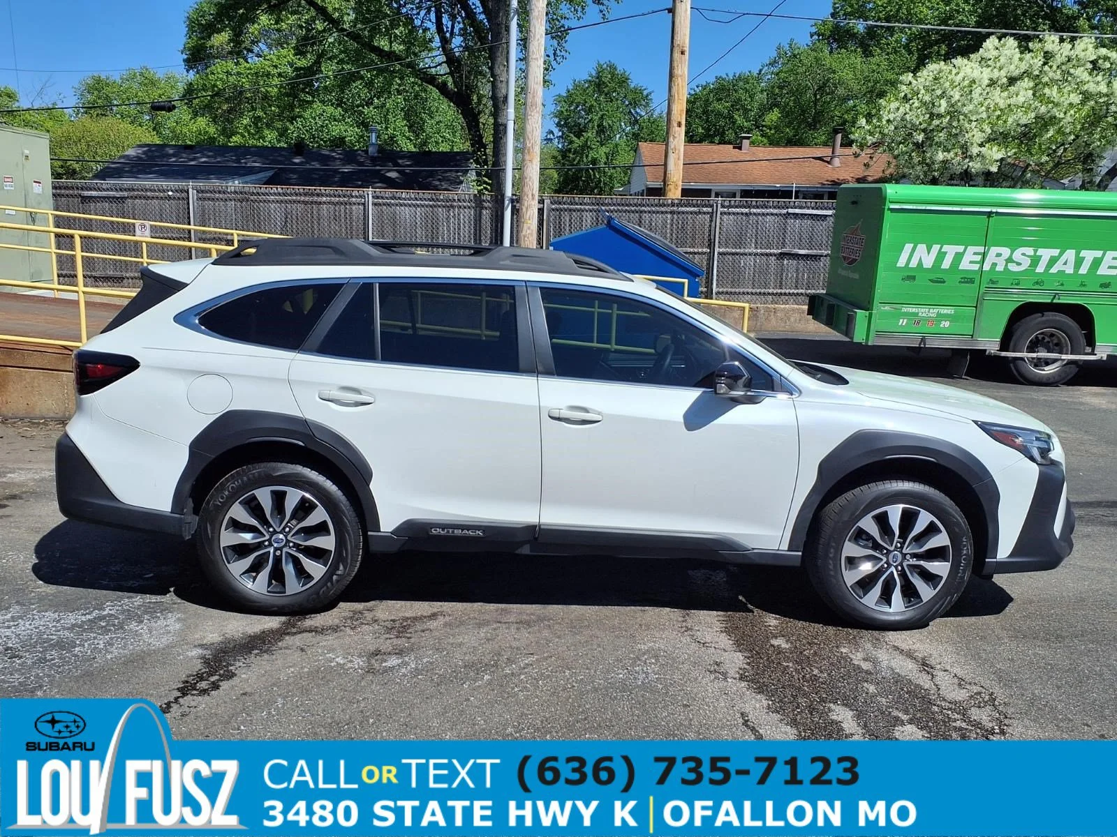 Used 2024 Crystal White Pearl Subaru Limited image 2