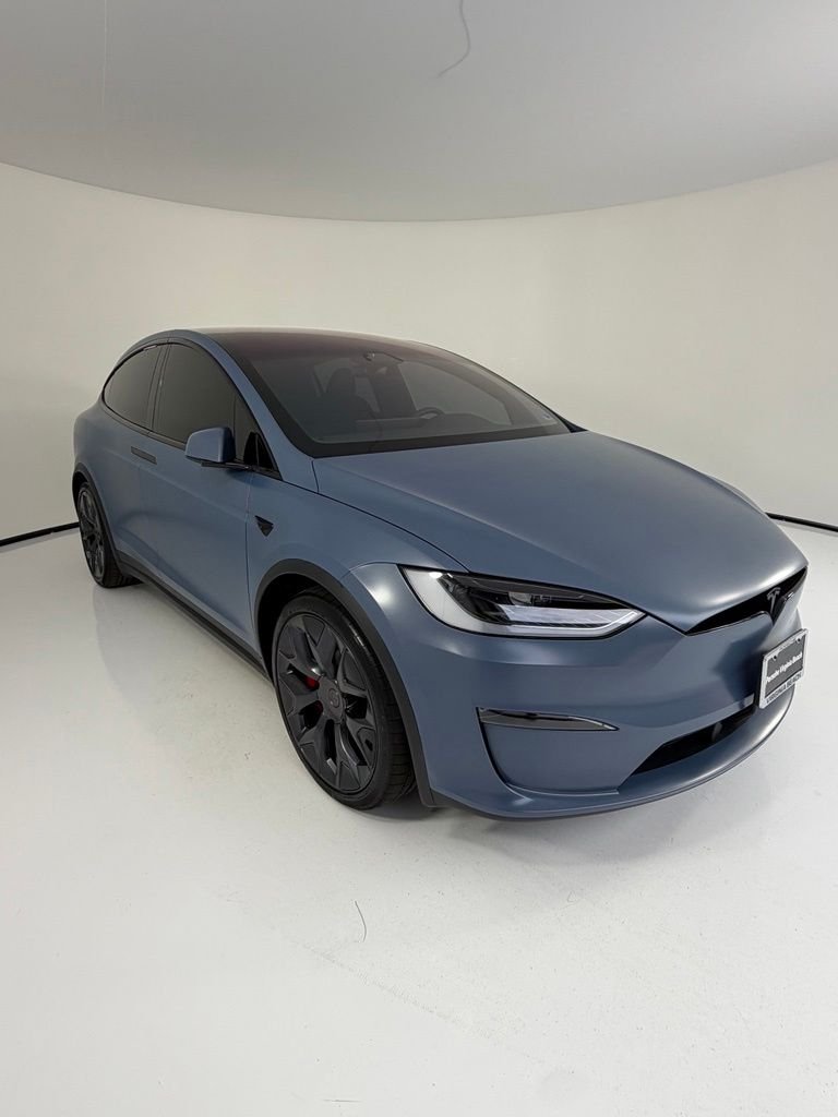 Used 2026 Blue Tesla Plaid image 6