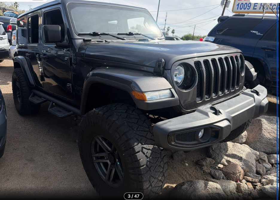 Certified 2020 Jeep Wrangler Unlimited Sahara Altitude with VIN 1C4HJXEN8LW270673 for sale in Kansas City