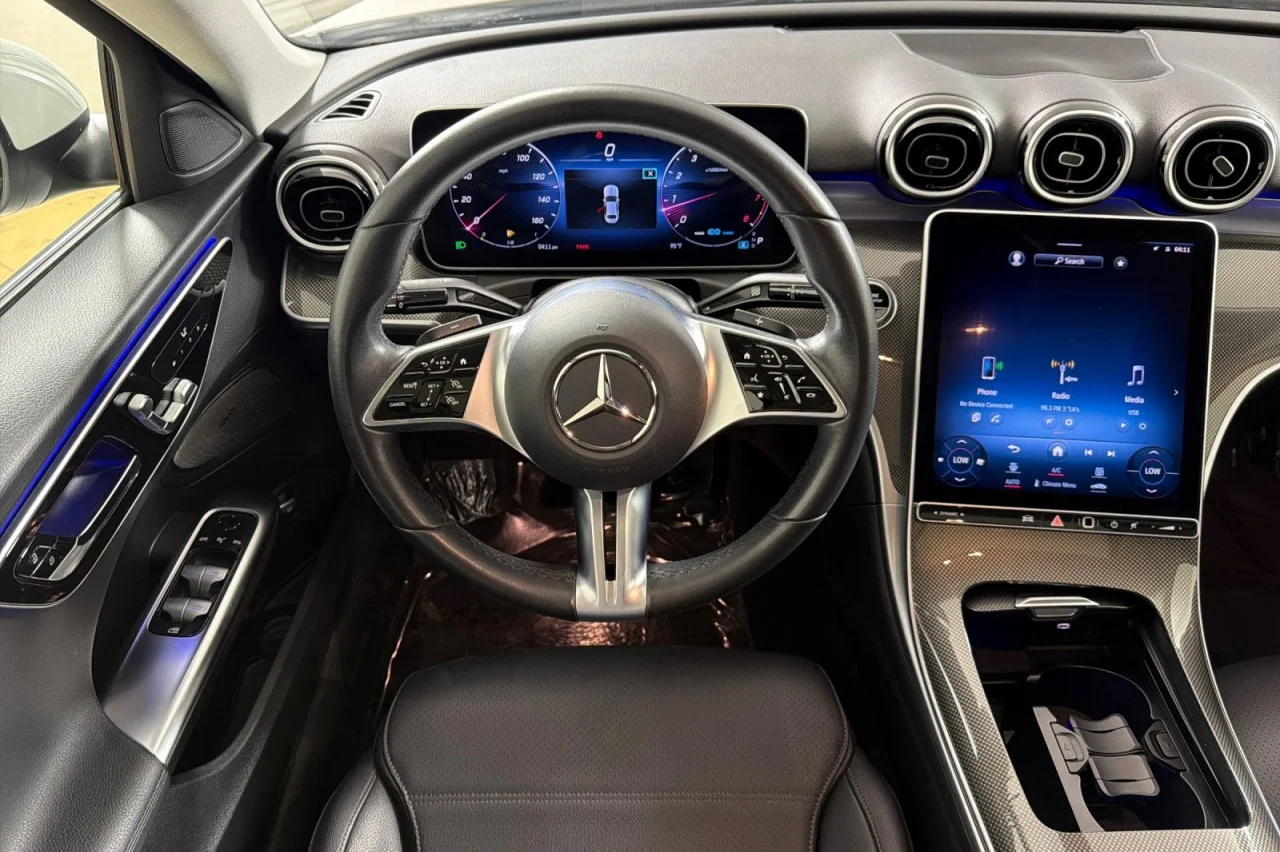 Used 2022 Polar White Mercedes-Benz C 300 image 13