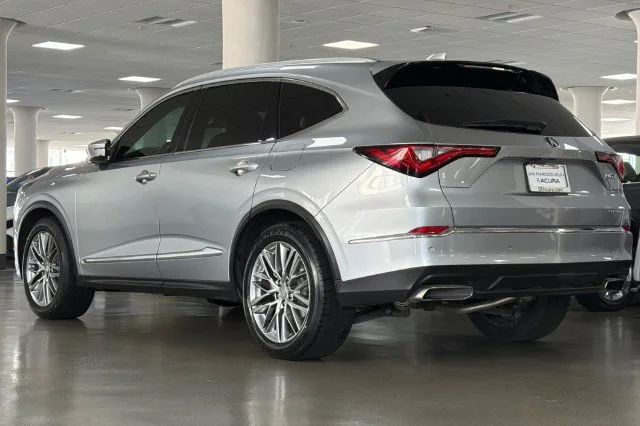Used 2024 Liquid Carbon Metallic Acura Advance image 7