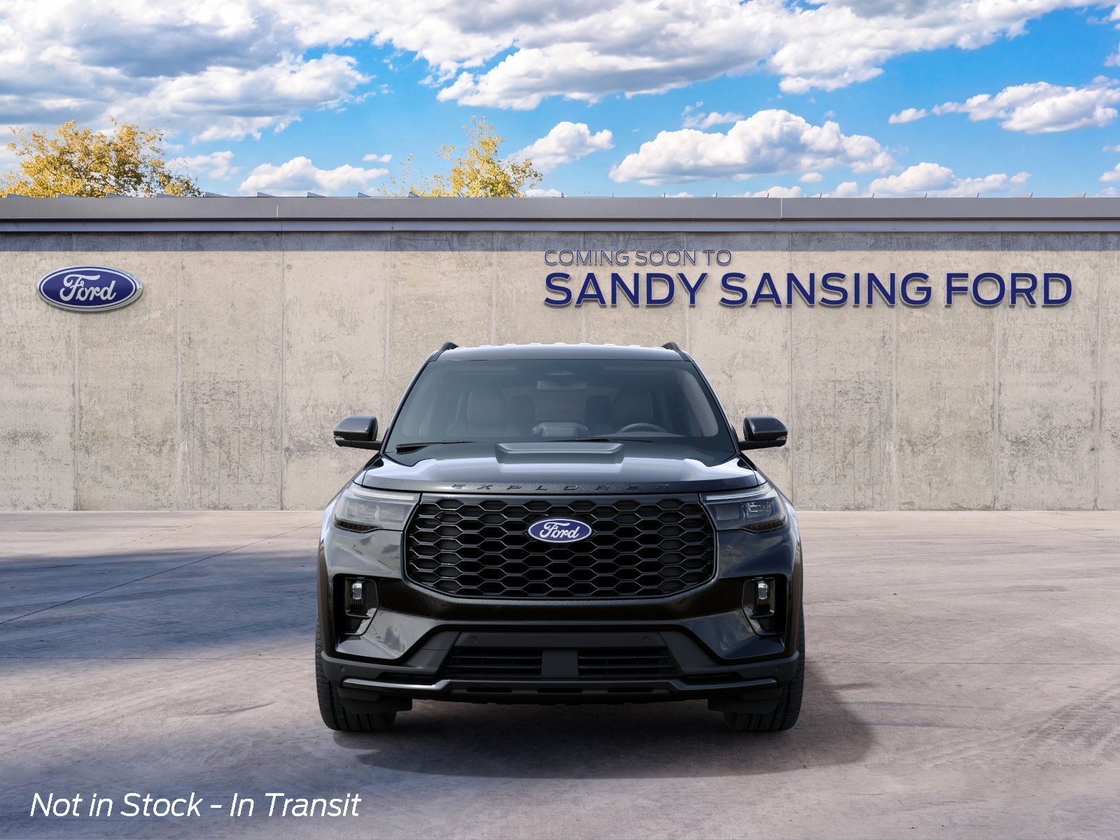 New 2027 Agate Black Metallic Ford ST-Line image 3