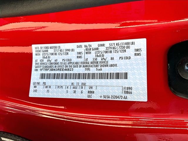 Used 2024 Red Ford XL image 30