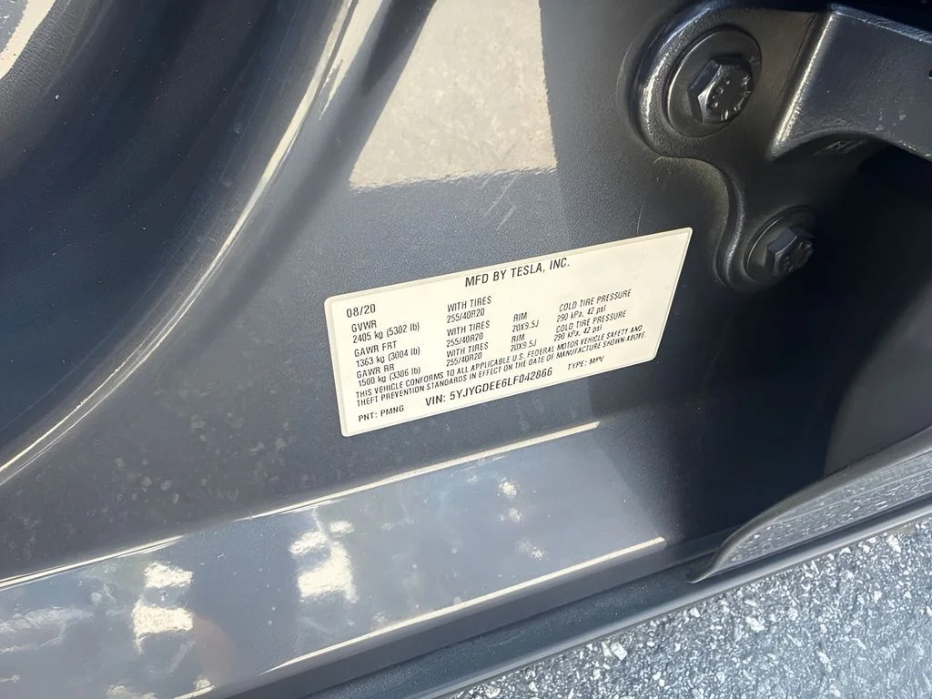 Used 2020 Gray Tesla Long Range image 25