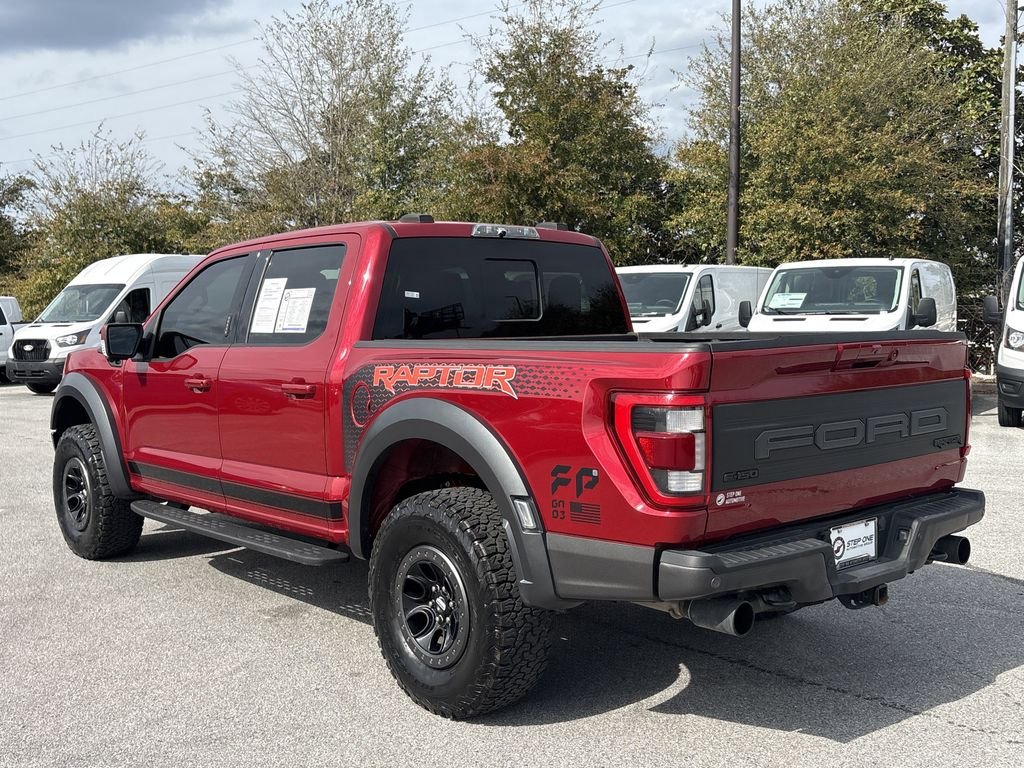 Used 2021 Red Ford Raptor image 6