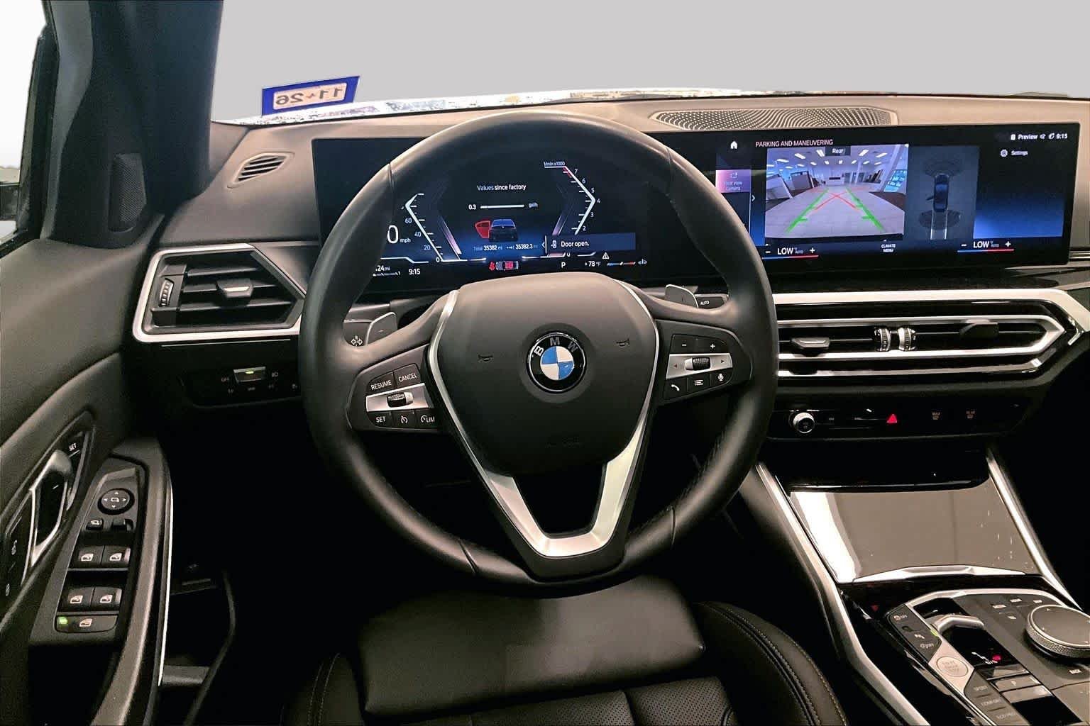 Used 2024 Jet Black BMW 330i image 15