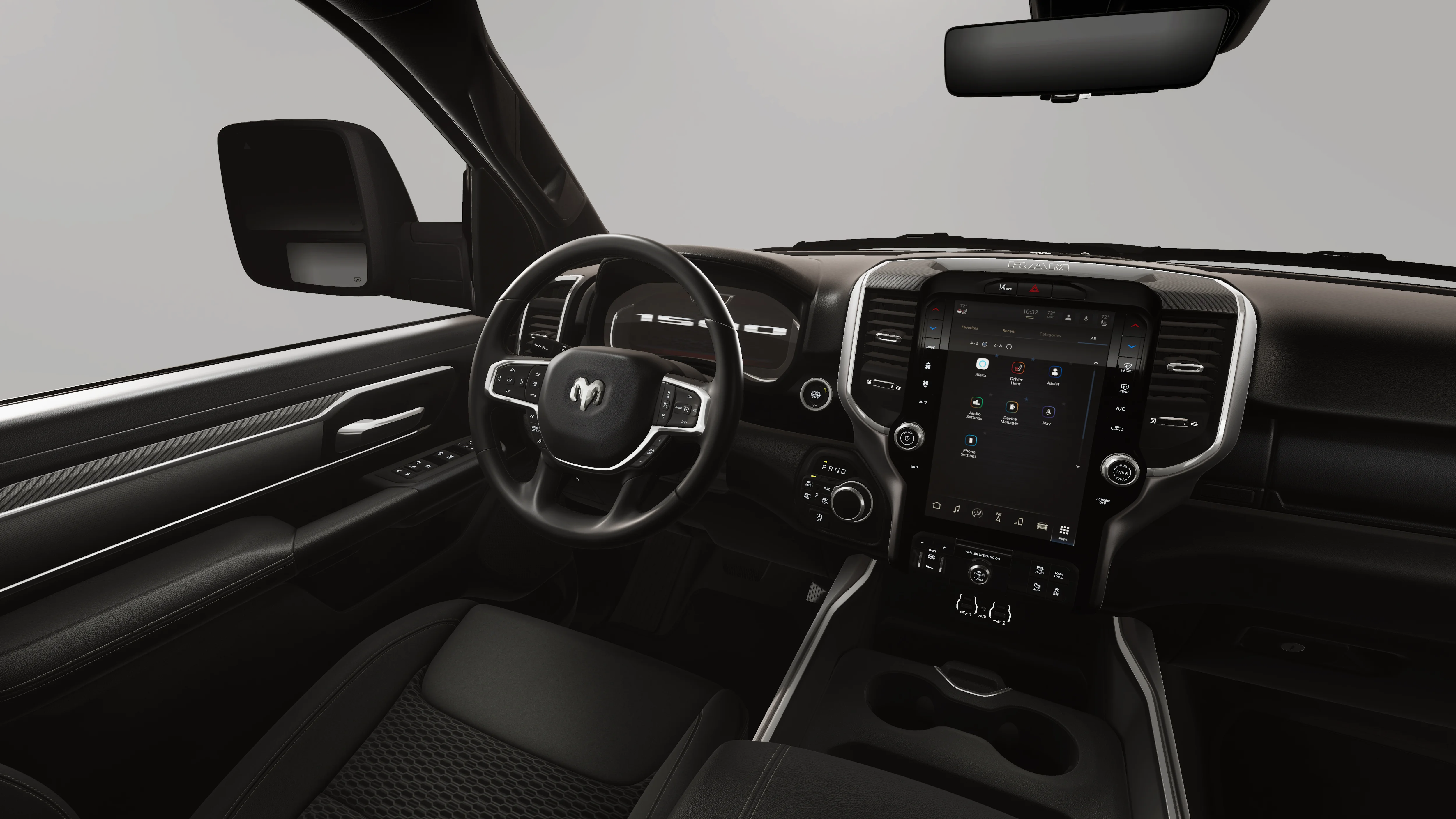 New 2026 Diamond Black Crystal Pearl-Coat Exterior Paint RAM Big Horn/Lone Star image 20