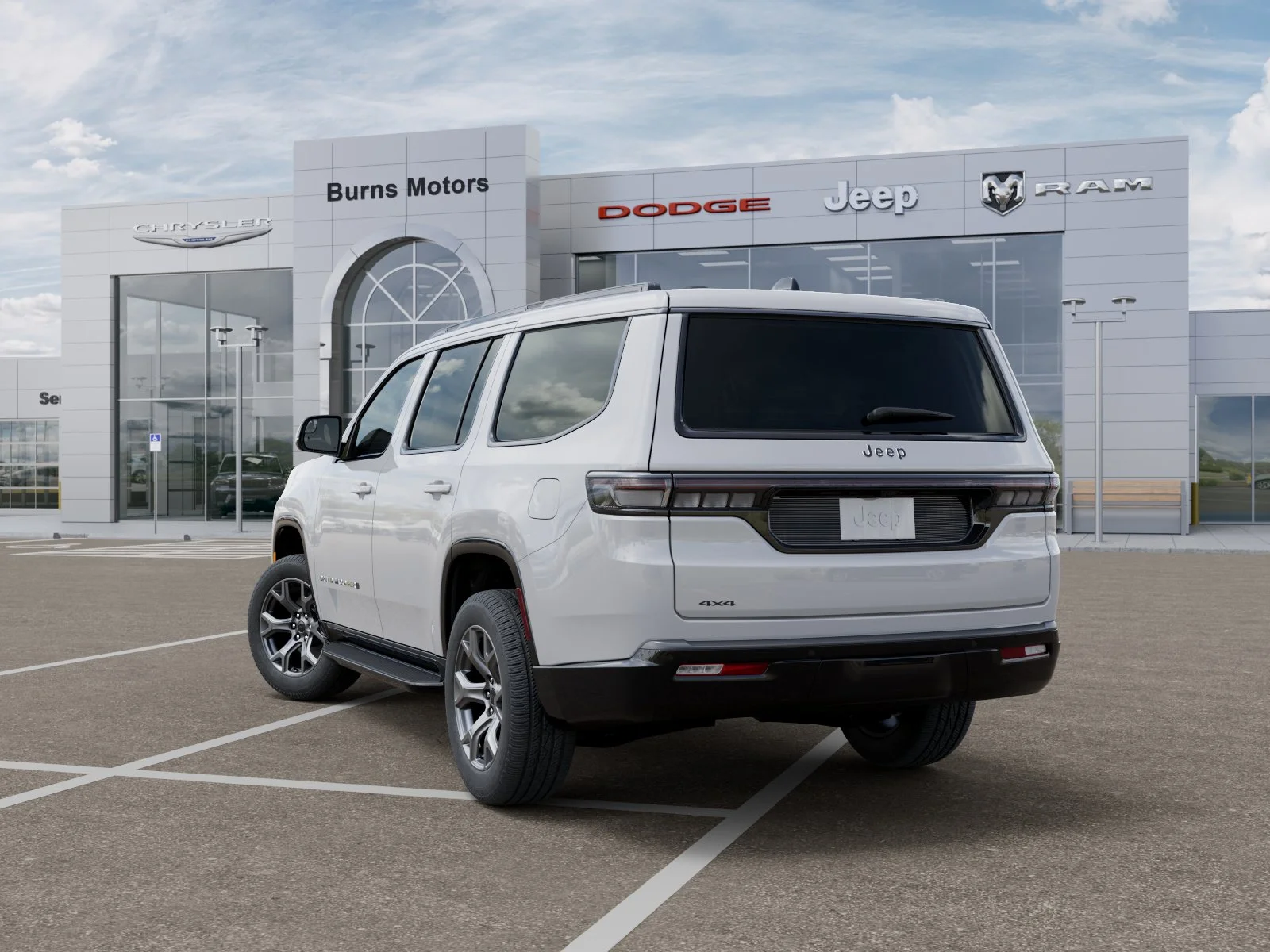 New 2026 Bright White Clear-Coat Exterior Paint Jeep Limited Altitude image 29