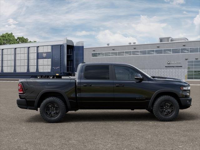 New 2027 Diamond Black Crystal Pearl-Coat Exterior Paint RAM Rebel image 12