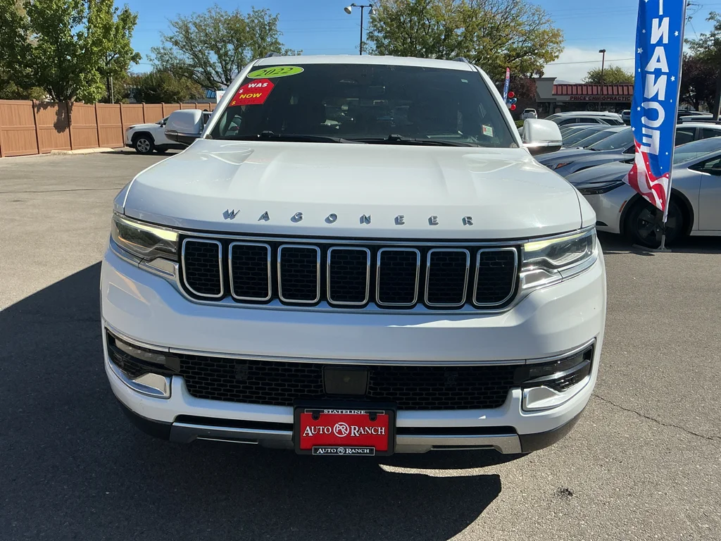 Used 2022 Bright White Clearcoat Jeep Series III image 2