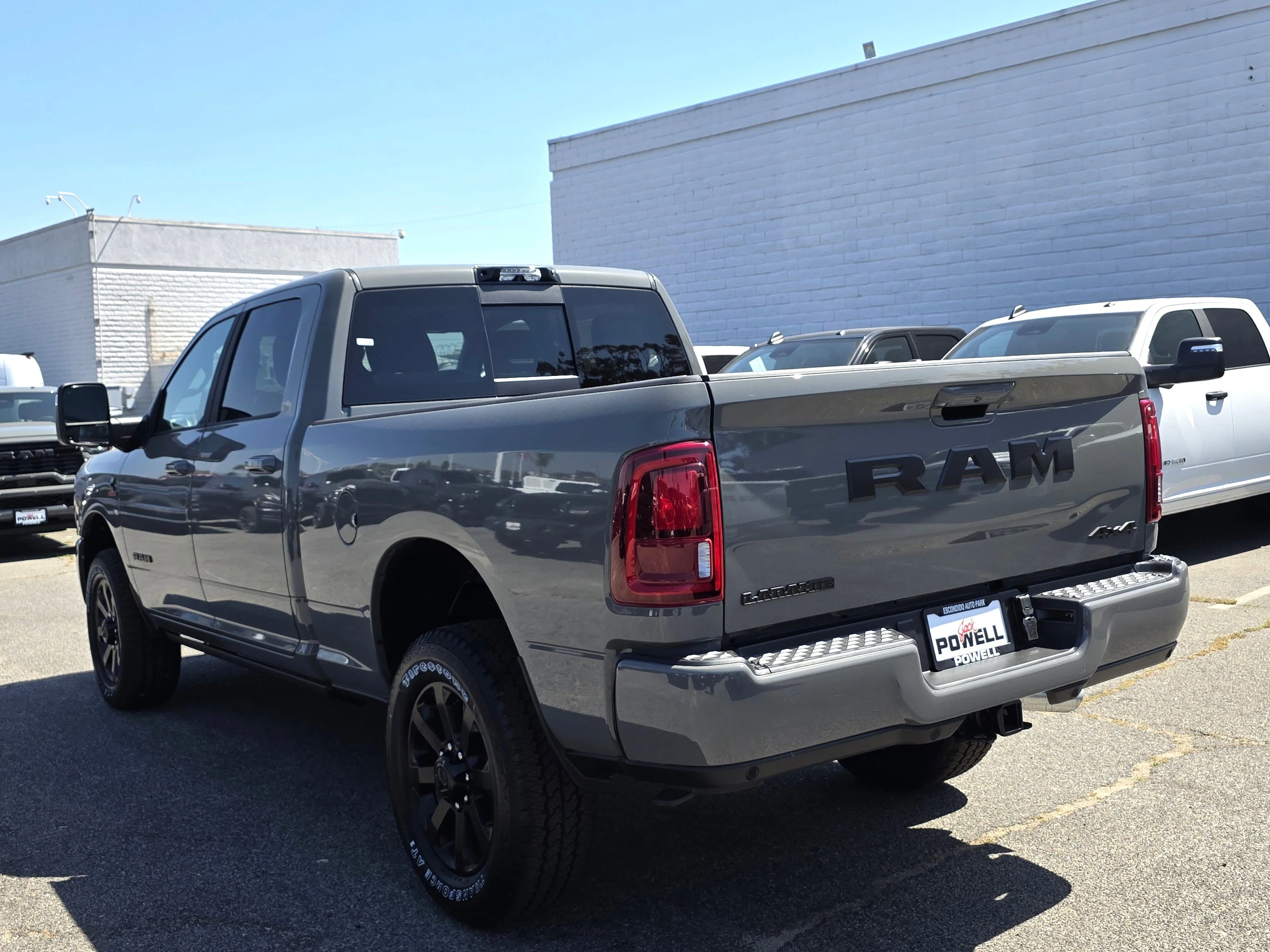 New 2026 Ceramic Gray Clearcoat RAM Laramie image 3