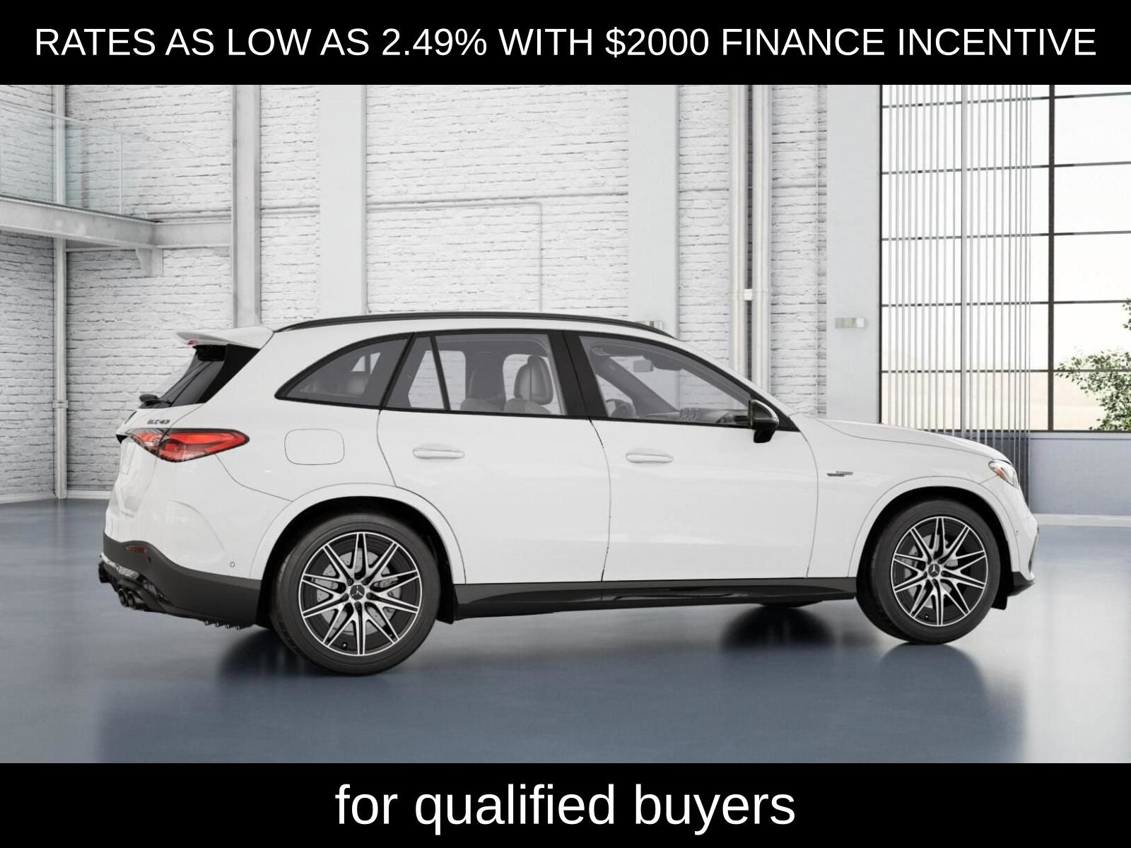 New 2026 Polar White Mercedes-Benz GLC 43 AMG® image 18