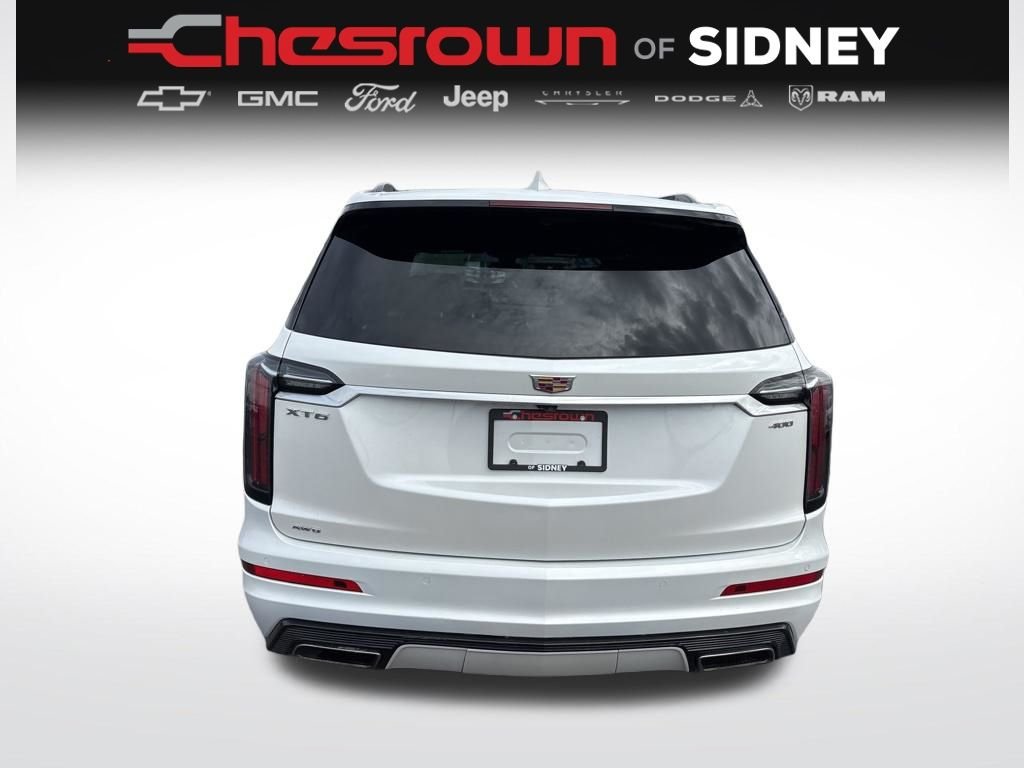 Used 2024 Crystal White Tri-Coat Cadillac Sport image 4