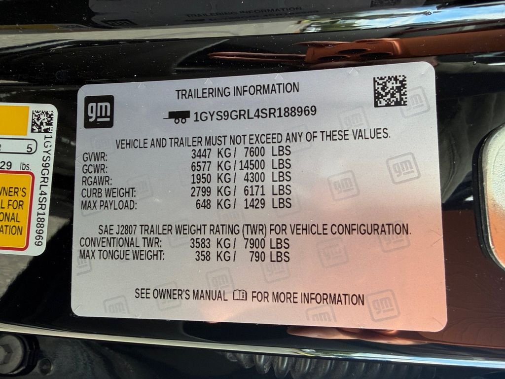 Used 2025 Black Cadillac Sport Platinum image 25
